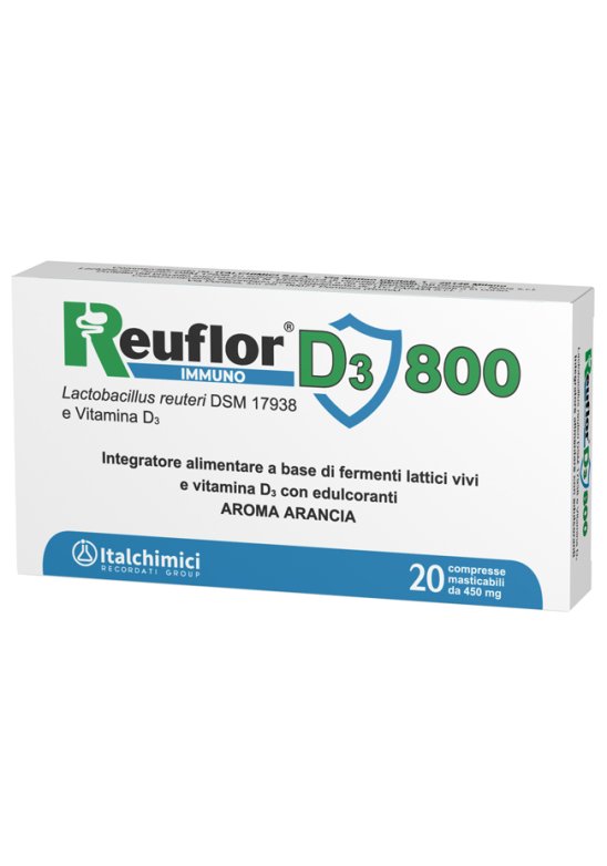 REUFLOR D3 800 20 Compresse MASTIC