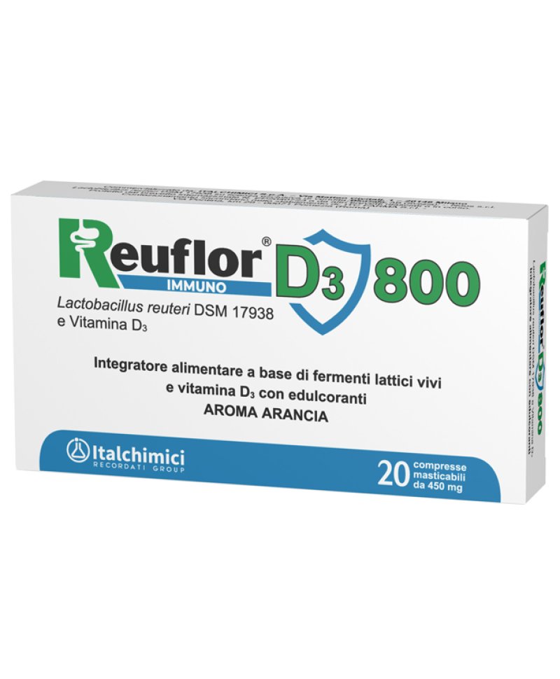 REUFLOR D3 800 20 Compresse MASTIC