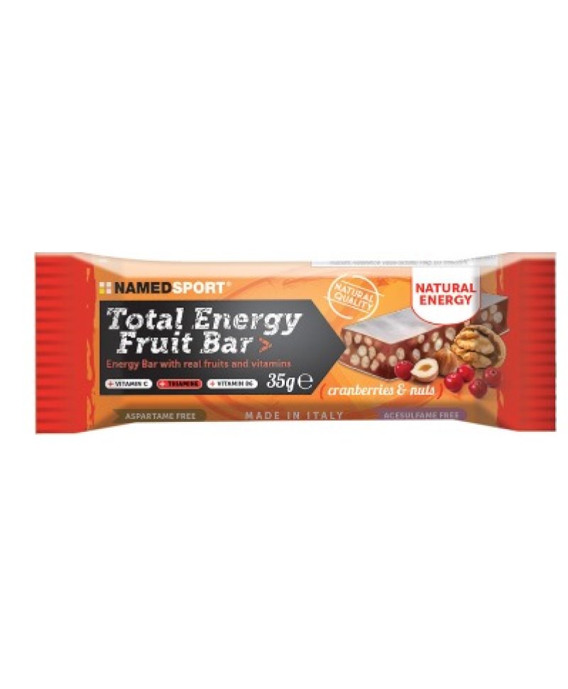 TOTAL ENERGY FRUIT BAR CRANBERRY