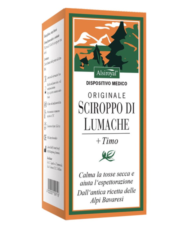 SCIROPPO LUMACHE ORIGIN 150ML