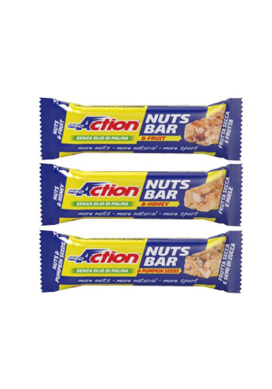 PROACTION NUTS BAR ENERGIA FRUT/