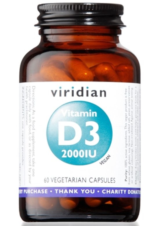 VITAMIN D3 2000IU 60 Capsule VEG