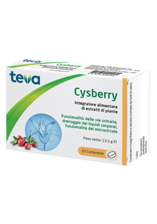 CYSBERRY TEVA 20 Compresse