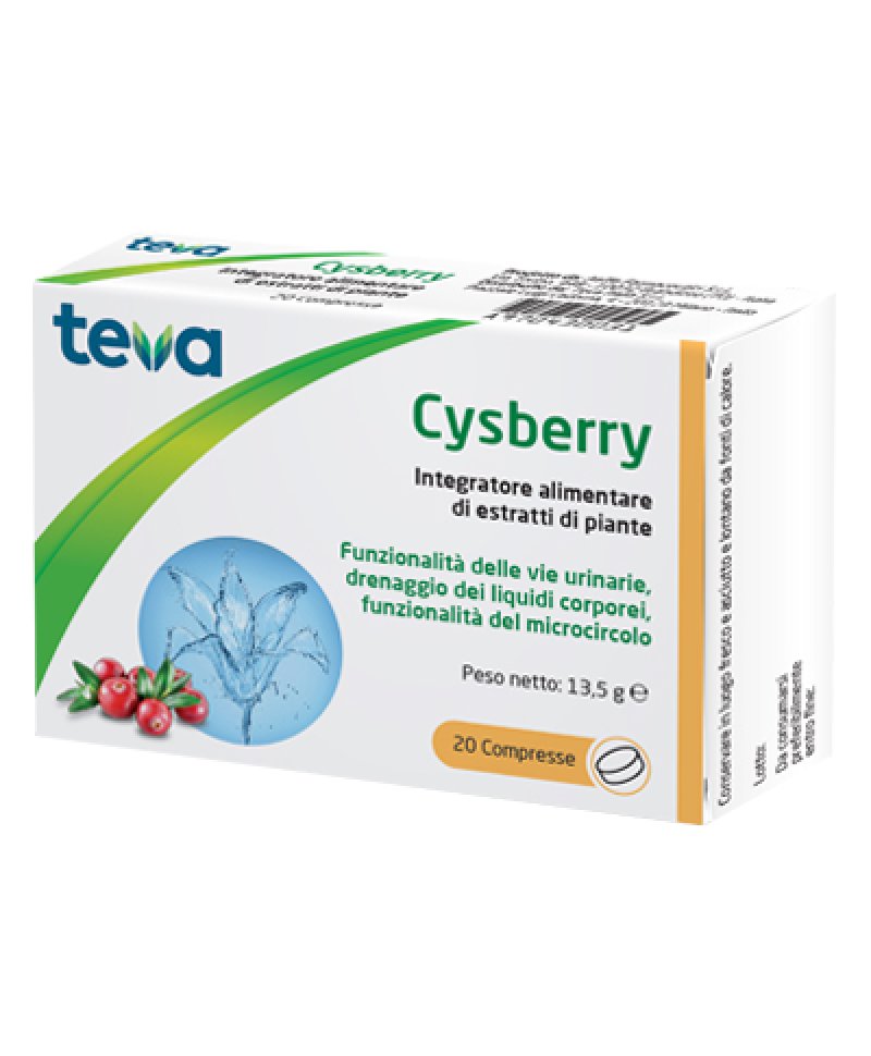 CYSBERRY TEVA 20 Compresse