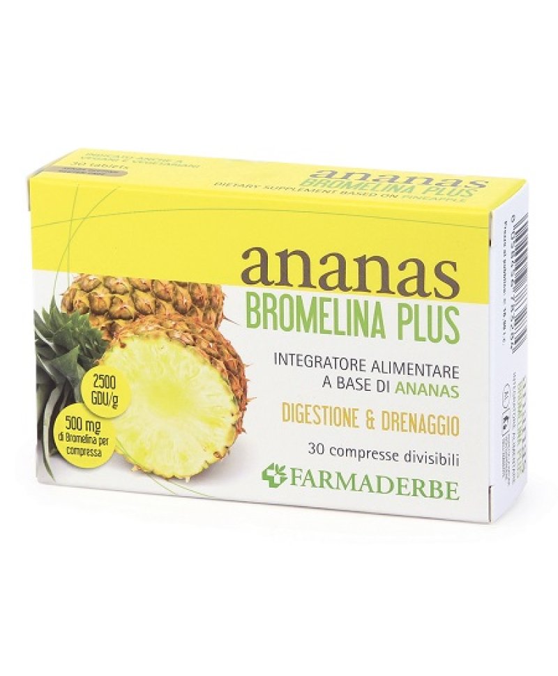 ANANAS BROMELINA PLUS 30 Compresse