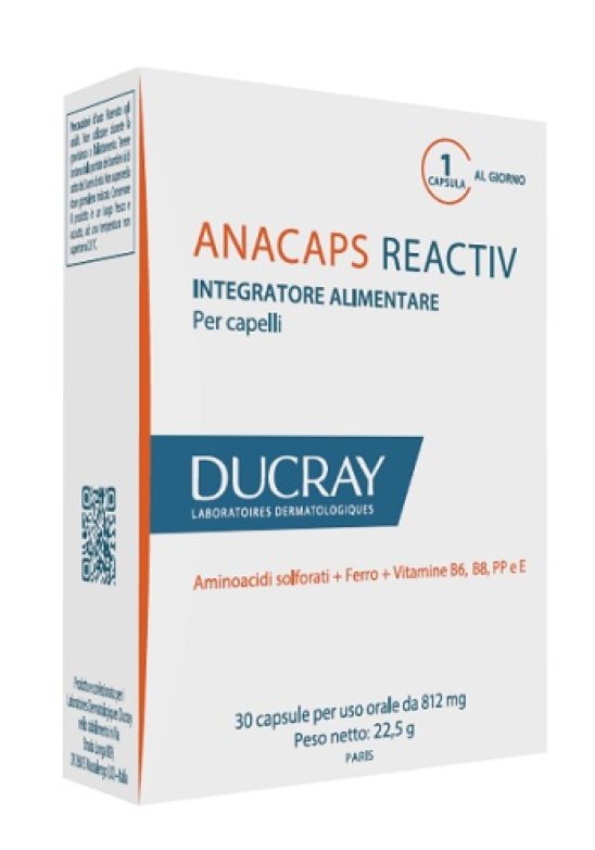 ANACAPS REACTIV DUCRAY 30 Capsule