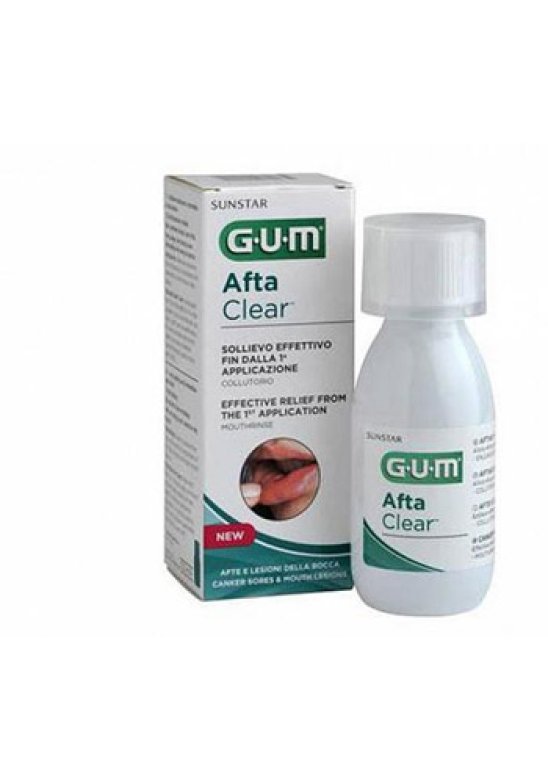 GUM AFTACLEAR RINSE 120ML 2410