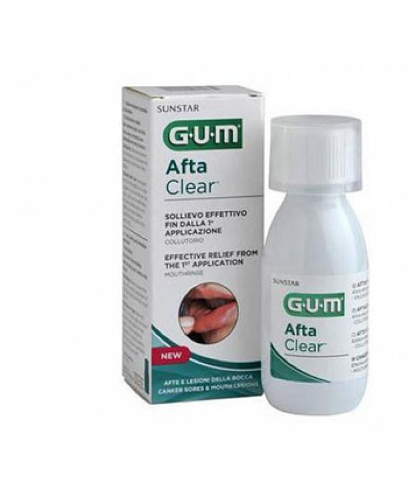 GUM AFTACLEAR RINSE 120ML 2410