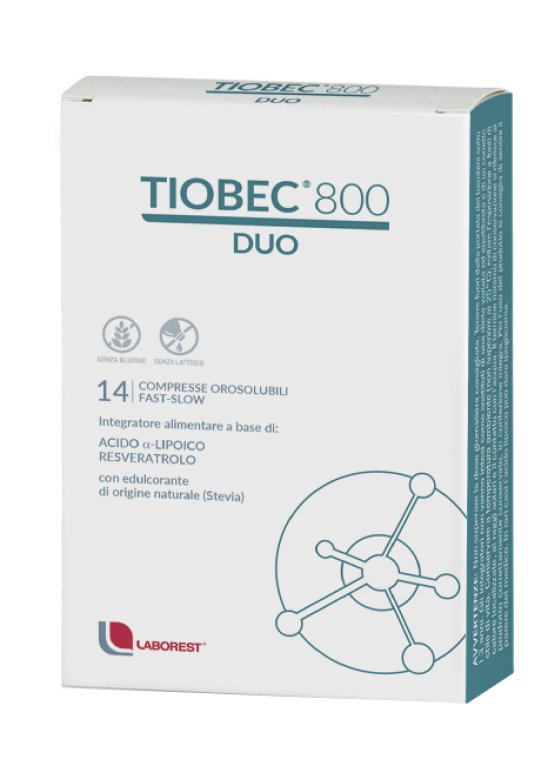 TIOBEC 800 DUO 14 Compresse OROSOL