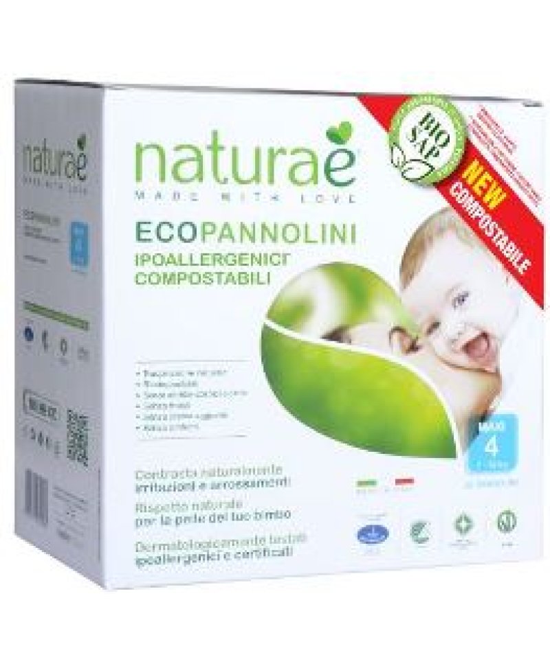 NATURAE PANNOLINI 4 PNS 7/18KG