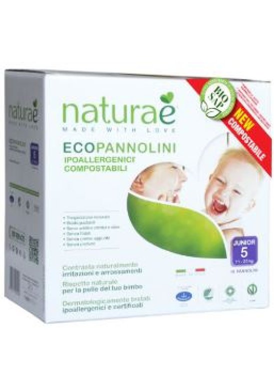 NATURAE PANNOLINI 5 PNS18/25KG