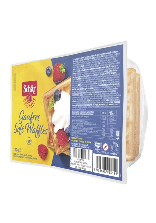 SCHAR GAUFRE SOFT WAFFLES 100G