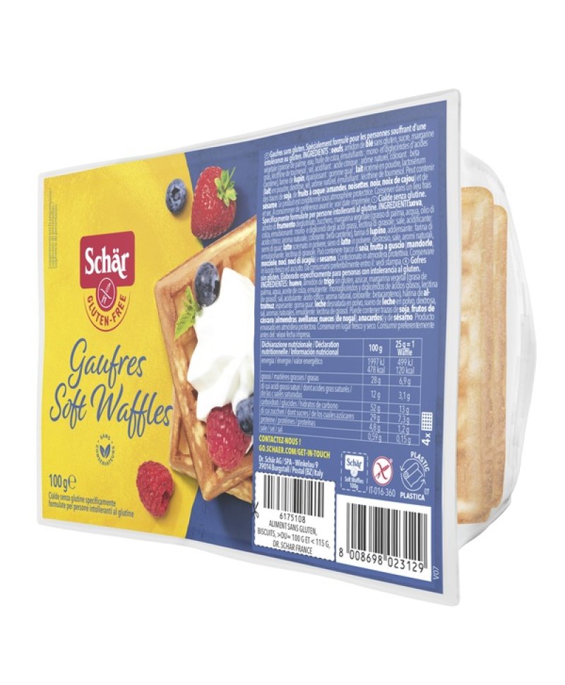 SCHAR GAUFRE SOFT WAFFLES 100G