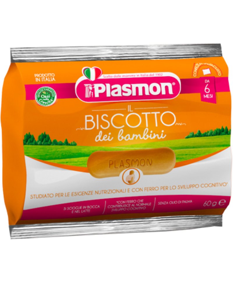 PLASMON BISCOTTO 60G 6M+