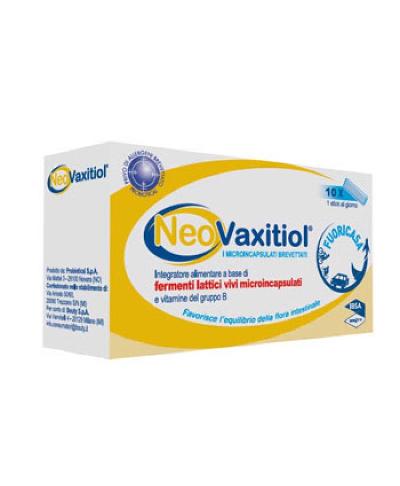 NEOVAXITIOL OROSOLUBILE 10STIC