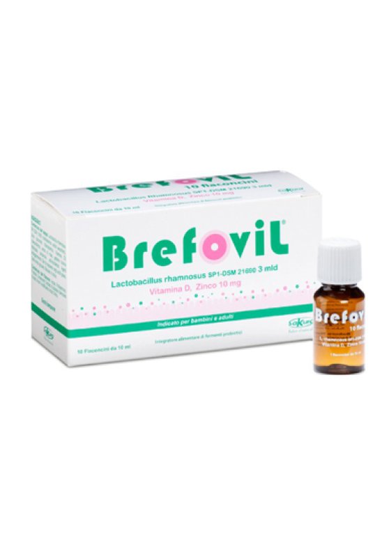 BREFOVIL 10 FLACONCINI MONO