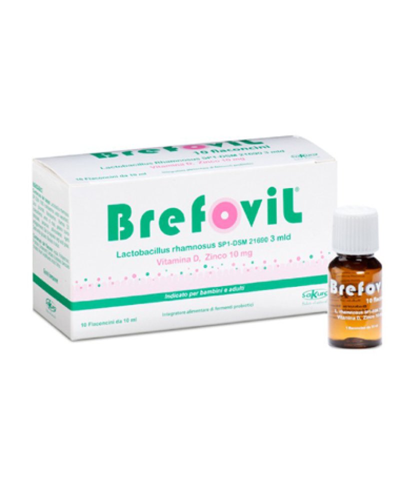 BREFOVIL 10 FLACONCINI MONO