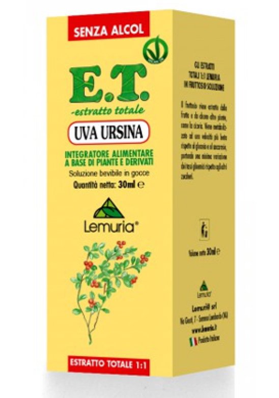 UVA URSINA ESTRATTO T 30ML UVA URSINA ESTRATTO T 30ML
