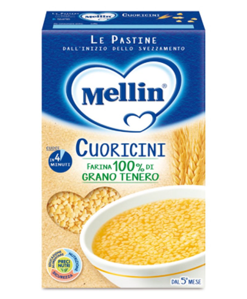 MELLIN PASTA CUORICINI 320G