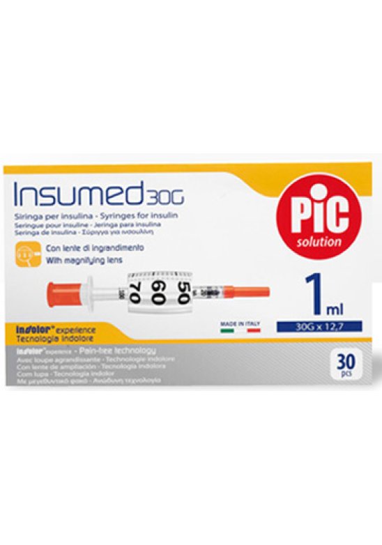 PIC SIR INSUMED 1ML G30X12,7MM