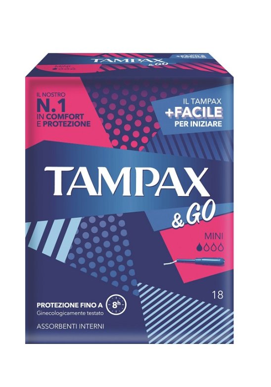 TAMPAX &GO MINI 18PZ