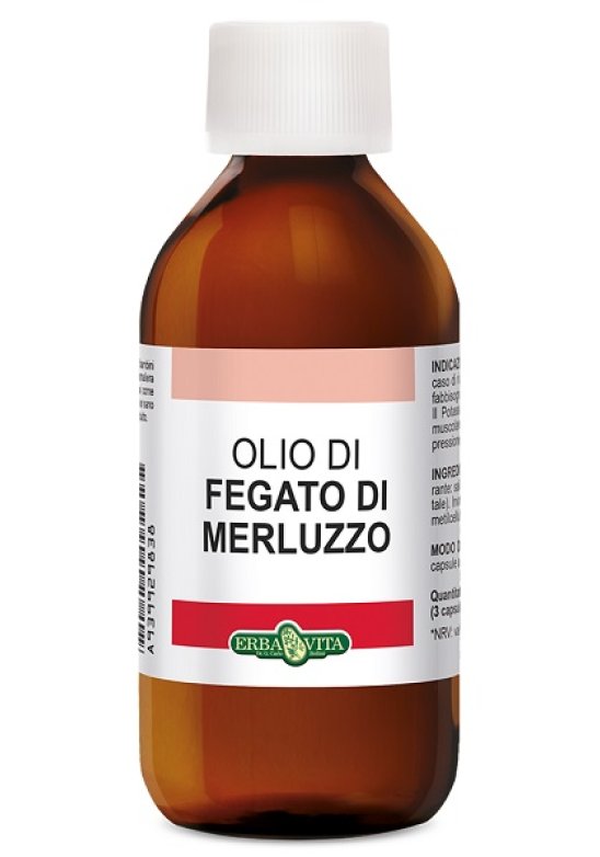 OLIO FEGATO MERLUZZO 100ML ERB