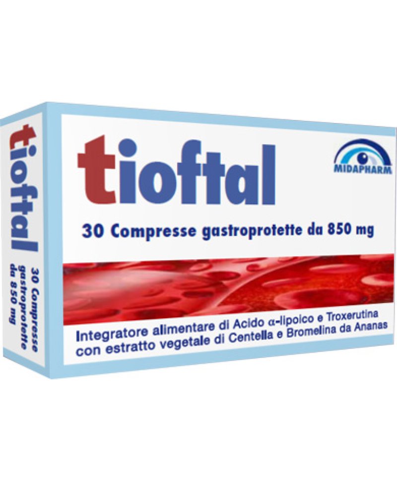 TIOFTAL 30 Compresse GASTROPROTETTE