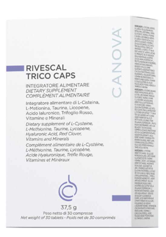 RIVESCAL TRICO CAPS 30CPR NEW