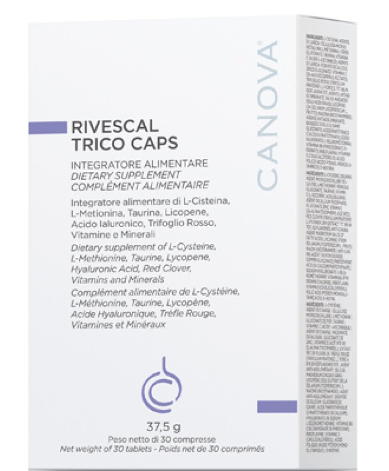 RIVESCAL TRICO CAPS 30CPR NEW