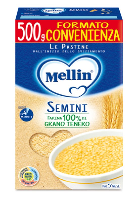 MELLIN PASTA SEMINI 500G