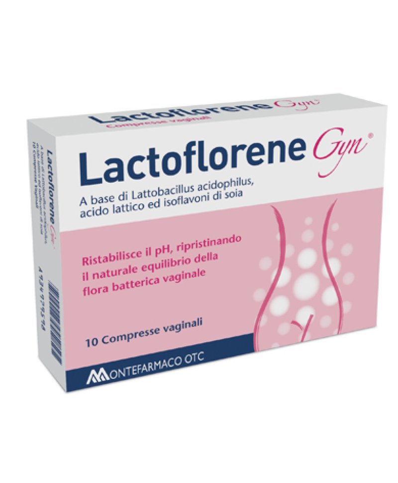 LACTOFLORENE GYN 10 Compresse VAG