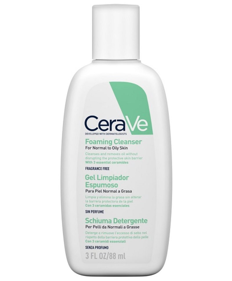 CERAVE SCHIUMA DET VISO 88ML