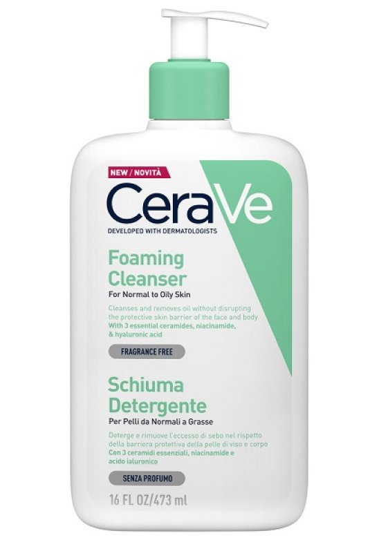 CERAVE SCHIUMA DET VISO 473ML