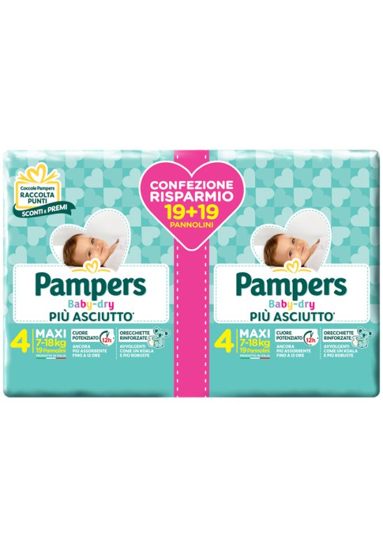 PAMPERS BD DUODWCT MAXI 38PZ