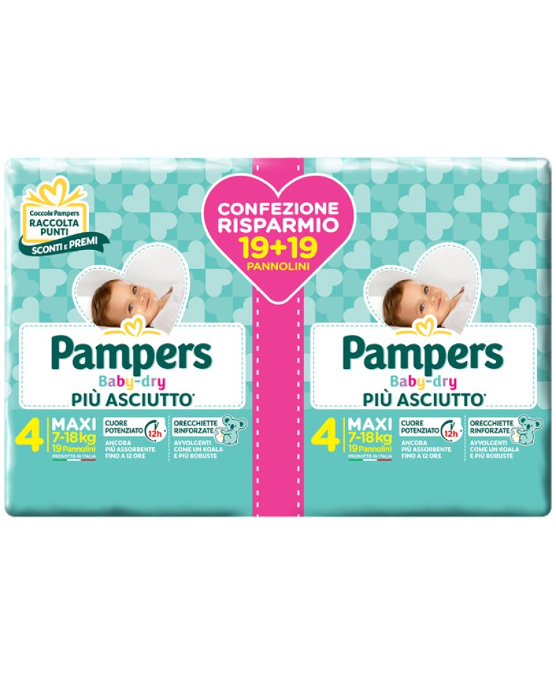 PAMPERS BD DUODWCT MAXI 38PZ