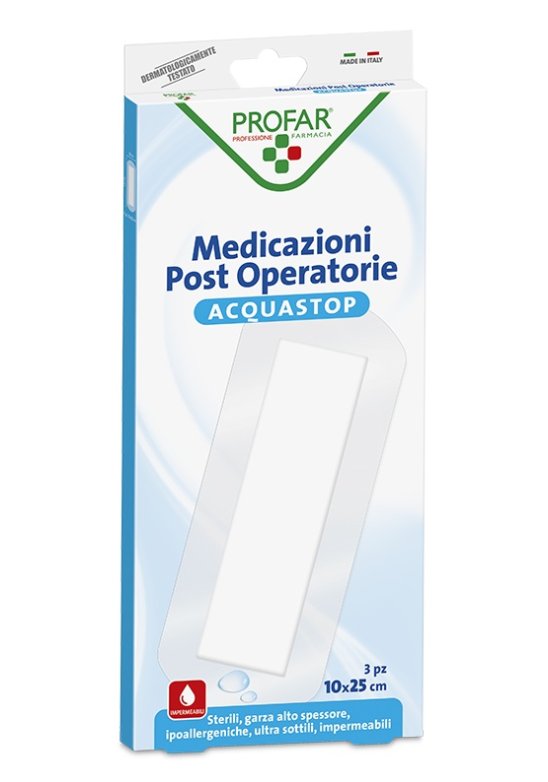 PROFAR MED ACQUASTOP 10X25 3PZ