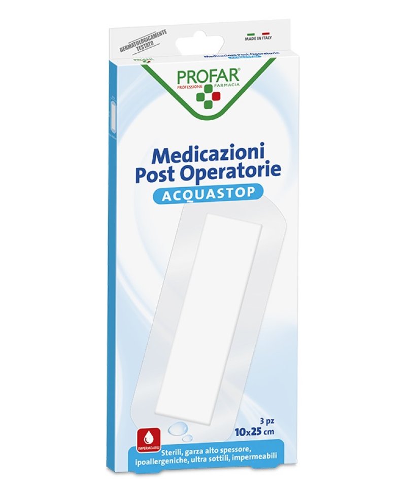 PROFAR MED ACQUASTOP 10X25 3PZ