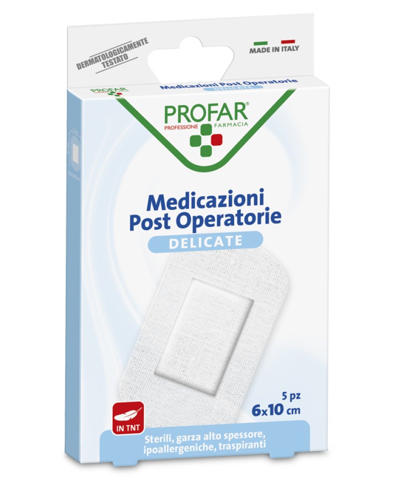 PROFAR MEDIC STER 10X6CM 5PZ