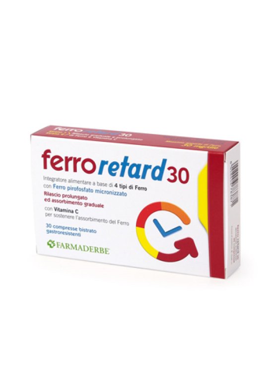 FERRO RETARD 30 Compresse