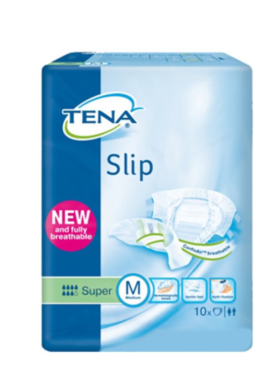 TENA SLIP SUPER PANN M 10PZ