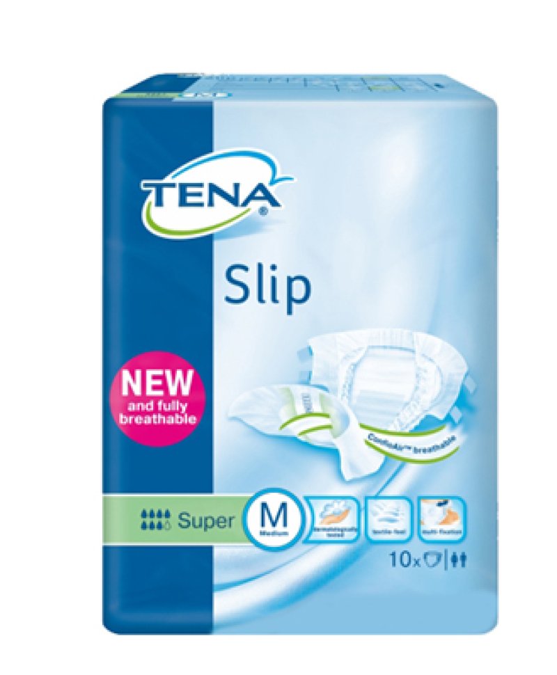 TENA SLIP SUPER PANN M 10PZ