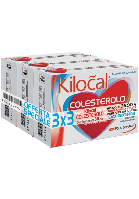 KILOCAL COLESTEROLO 30 Compresse