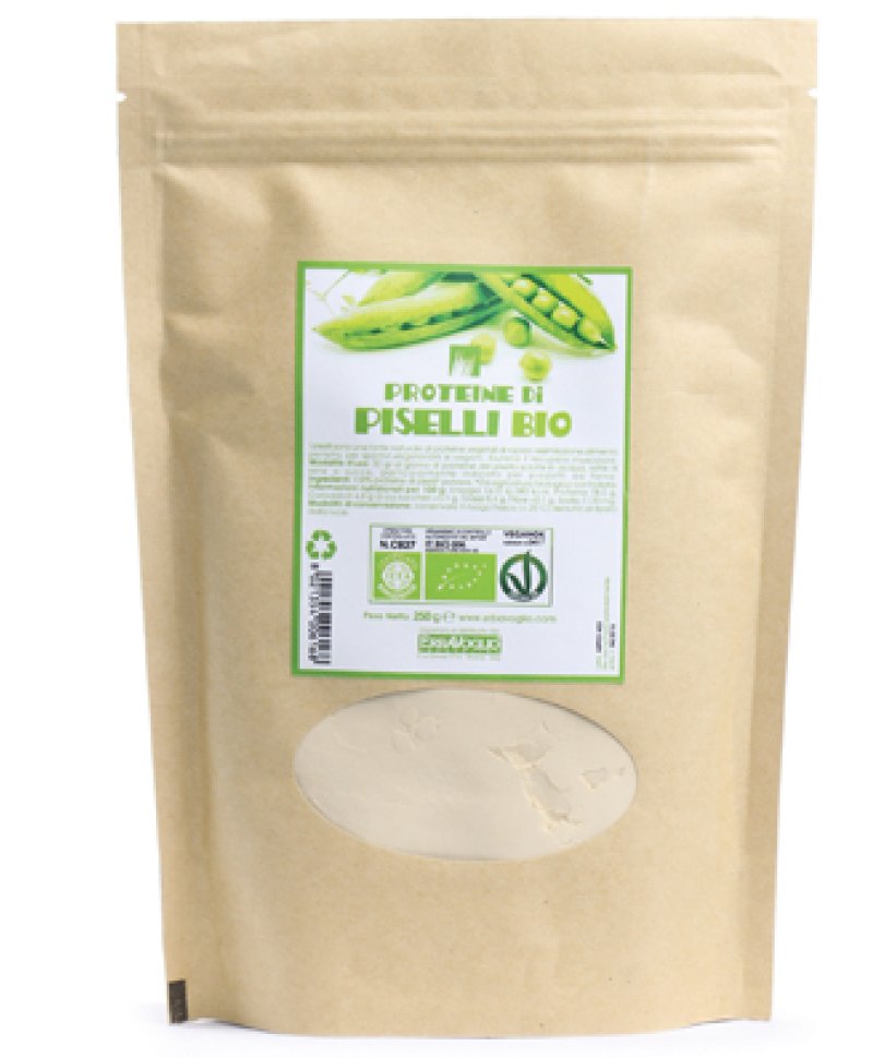 PROTEINE DEL PISELLO BIO 250G PROTEINE DEL PISELLO BIO 250G
