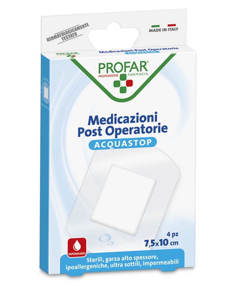 PROFAR MED ACQUASTOP 7,5X10 4P