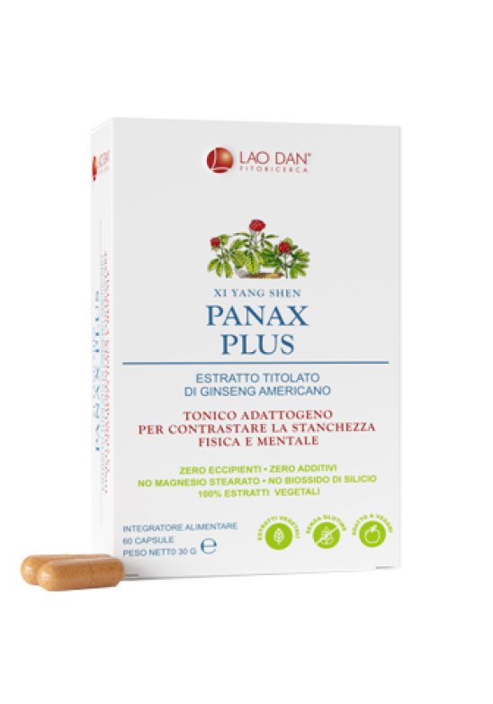 PANAX PLUS GINSENG AMER 60CPS