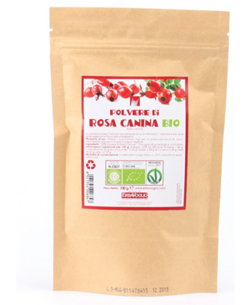 ROSA CANINA POLVERE BIO 100G