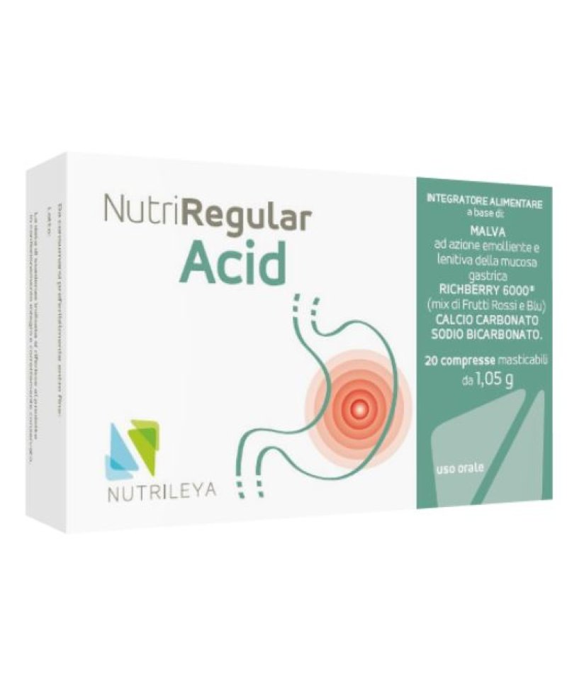 NUTRIREGULAR ACID 20 Compresse MAST