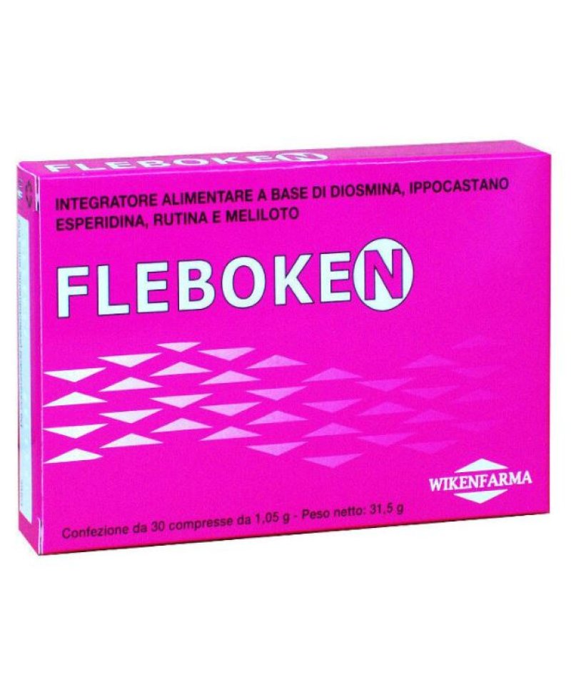 FLEBOKEN 30 Compresse