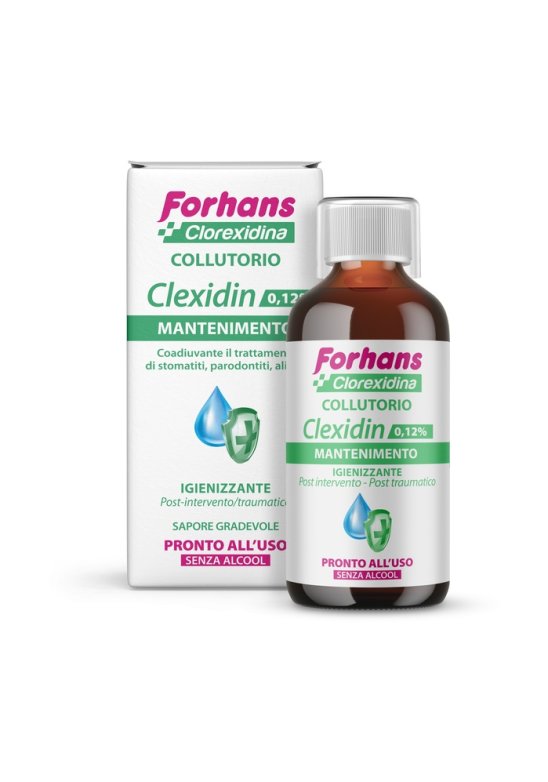 FORHANS CLEXIDIN 0,12 S/ALCOOL