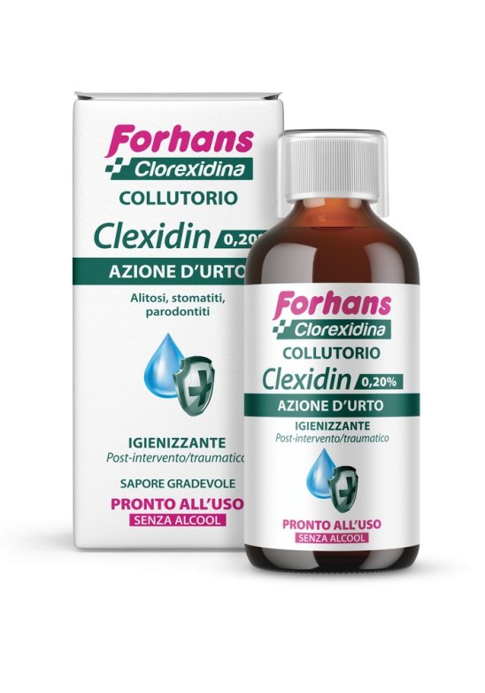 FORHANS CLEXIDIN 0,20 S/ALCOOL